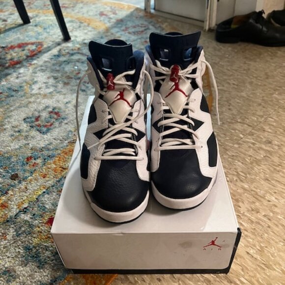 Air Jordan 6 Retro Olympic 2024 size 13 main image 4